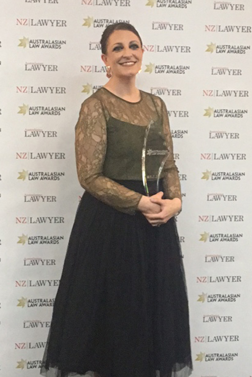 Catherine Power at Australasian Law Awards
