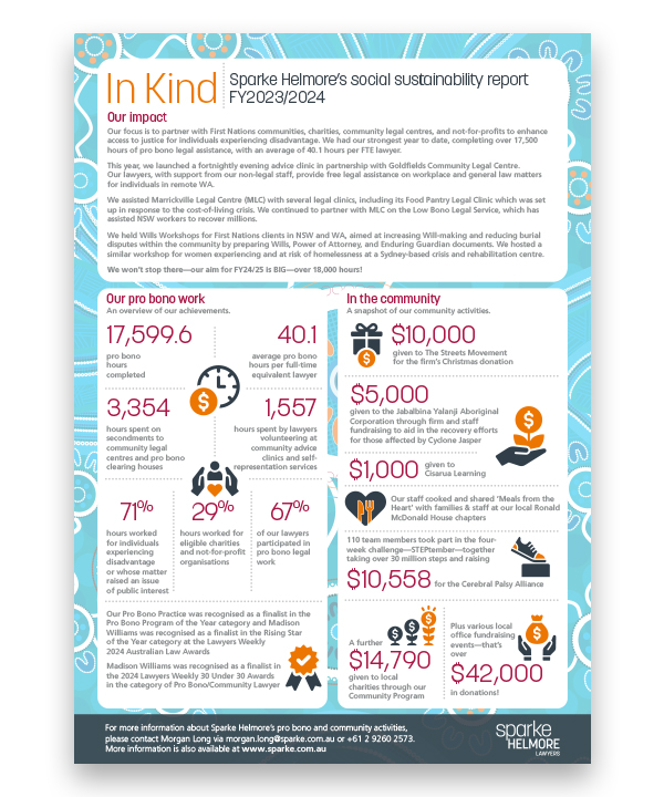 Download - In Kind Report FY22/23