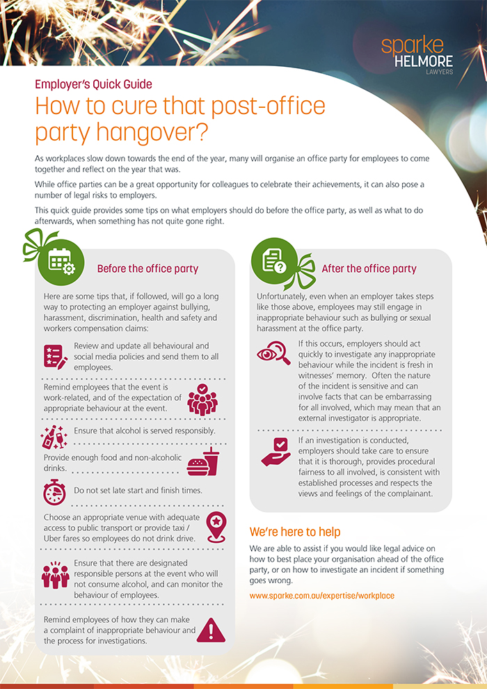 Employer's Quick Guide Employer's Quick Guide