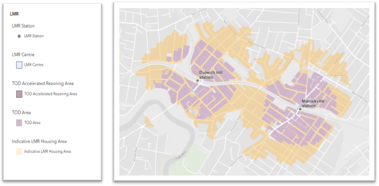 Low Mid Rise Housing Policy map
