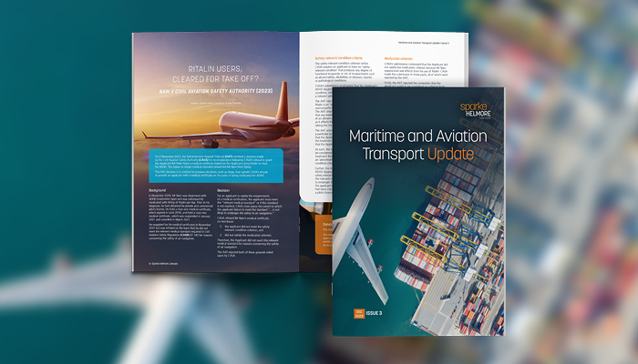 Maritime and Aviation Transport Update Issue 3
