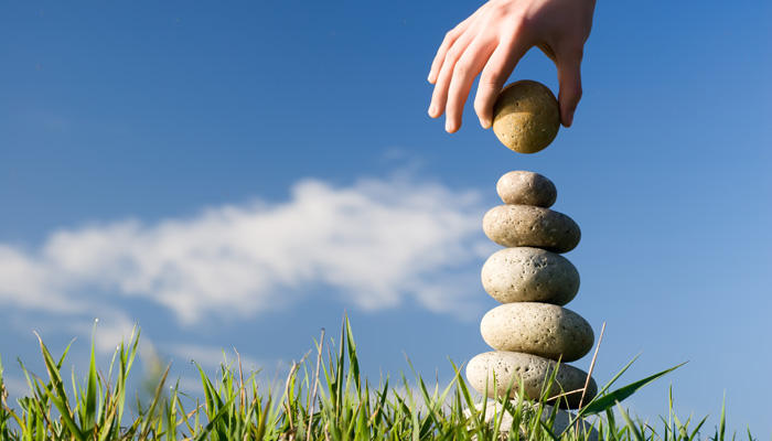 Pile of stones Pile of stones