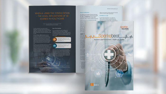 Sparkebeat - Health Law Update - Issue 14 