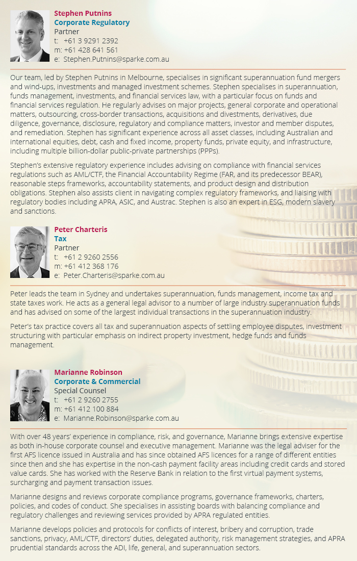 Superannuation - Team