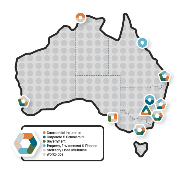 Sparke Helmore office map Sparke Helmore office map